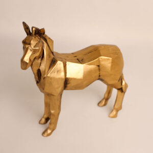اسب طلایی گرافیکی